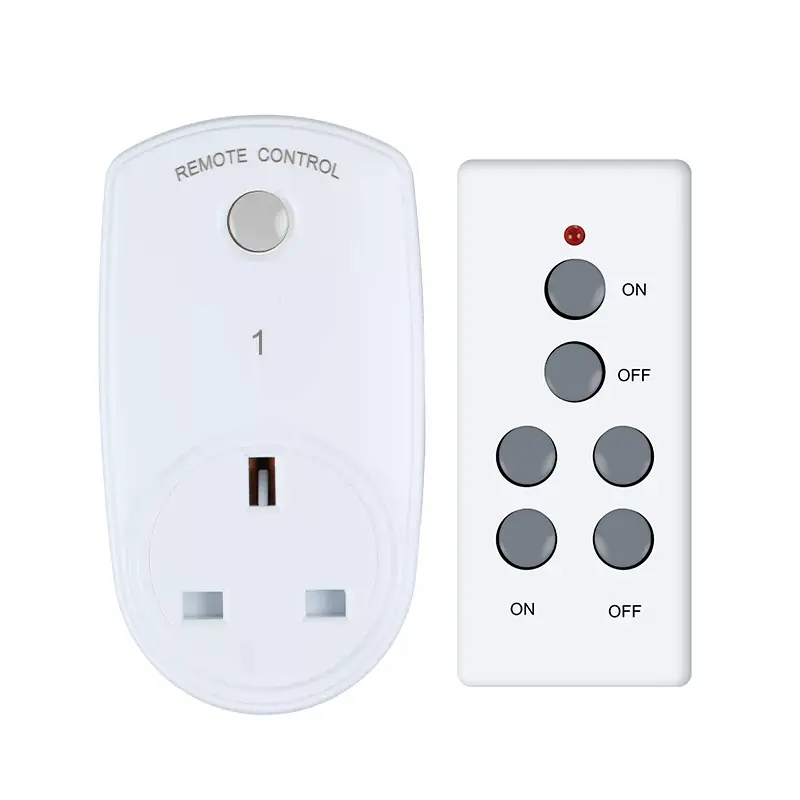 Kontrol Nirkabel Soket Remote Control Inggris Jarak Jauh